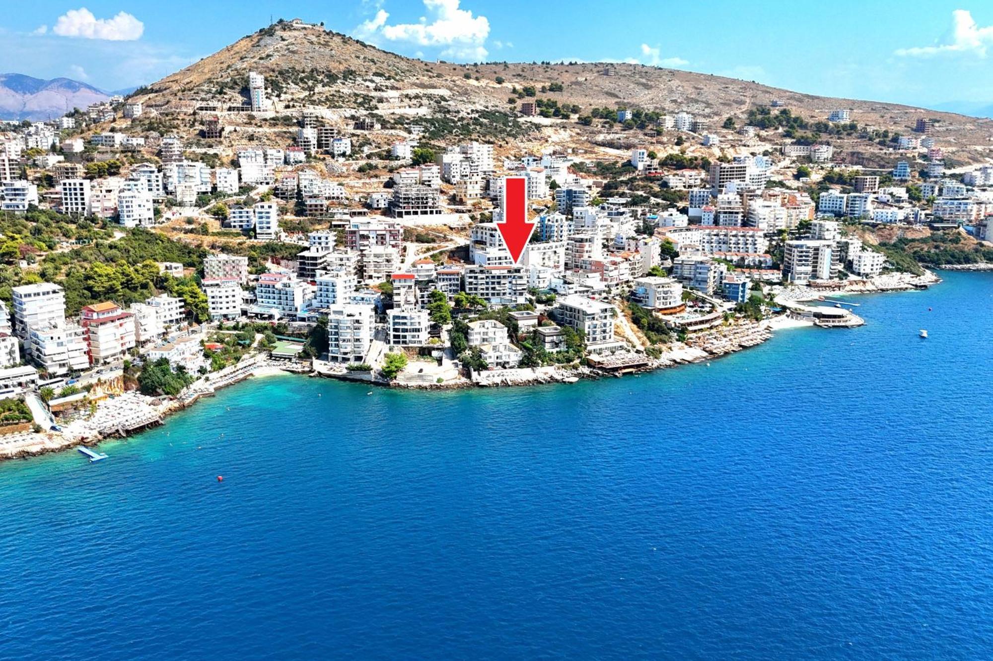 Ferienwohnung Sunset Tarraces Sarandë Exterior foto
