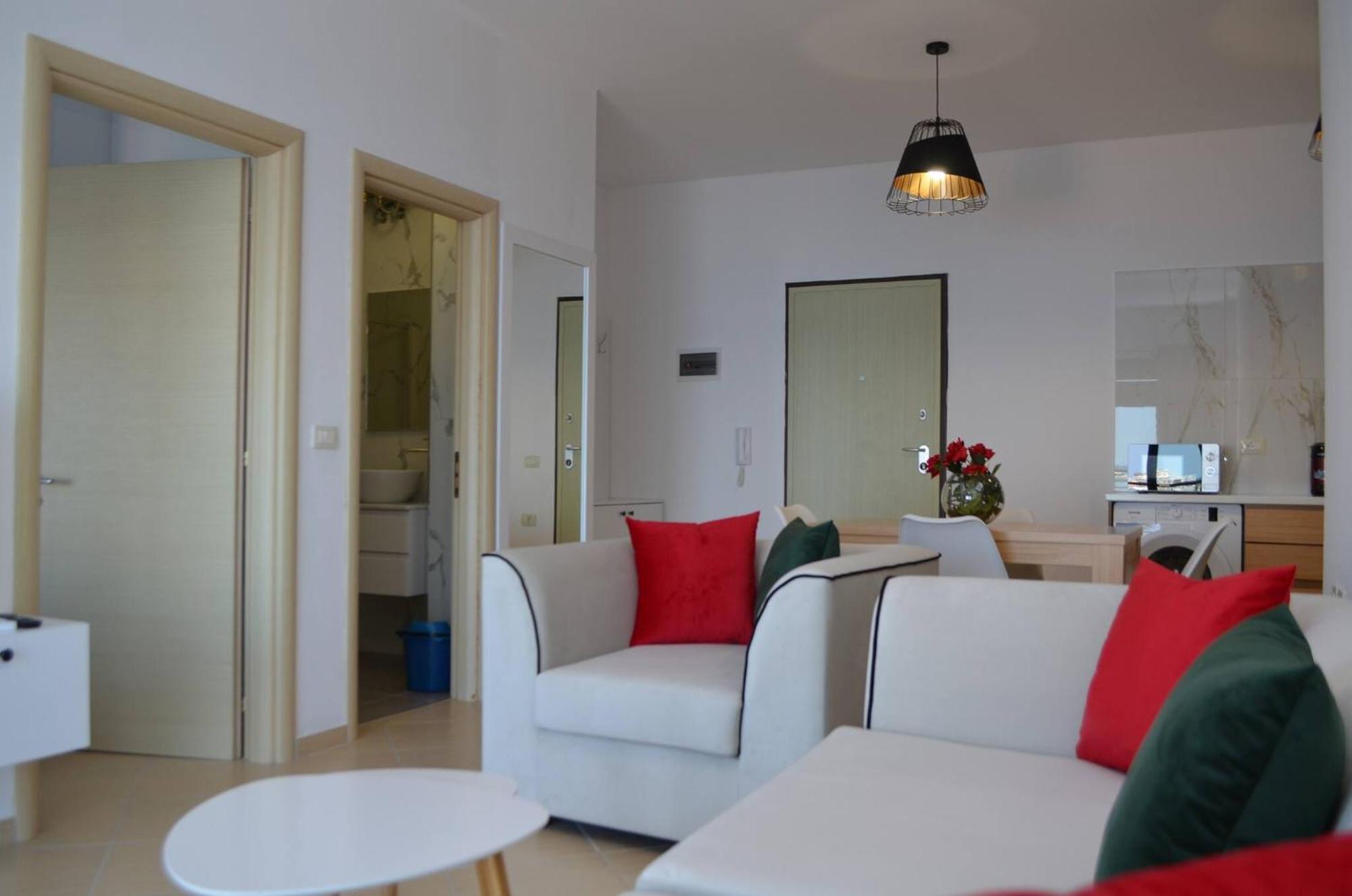 Ferienwohnung Sunset Tarraces Sarandë Exterior foto