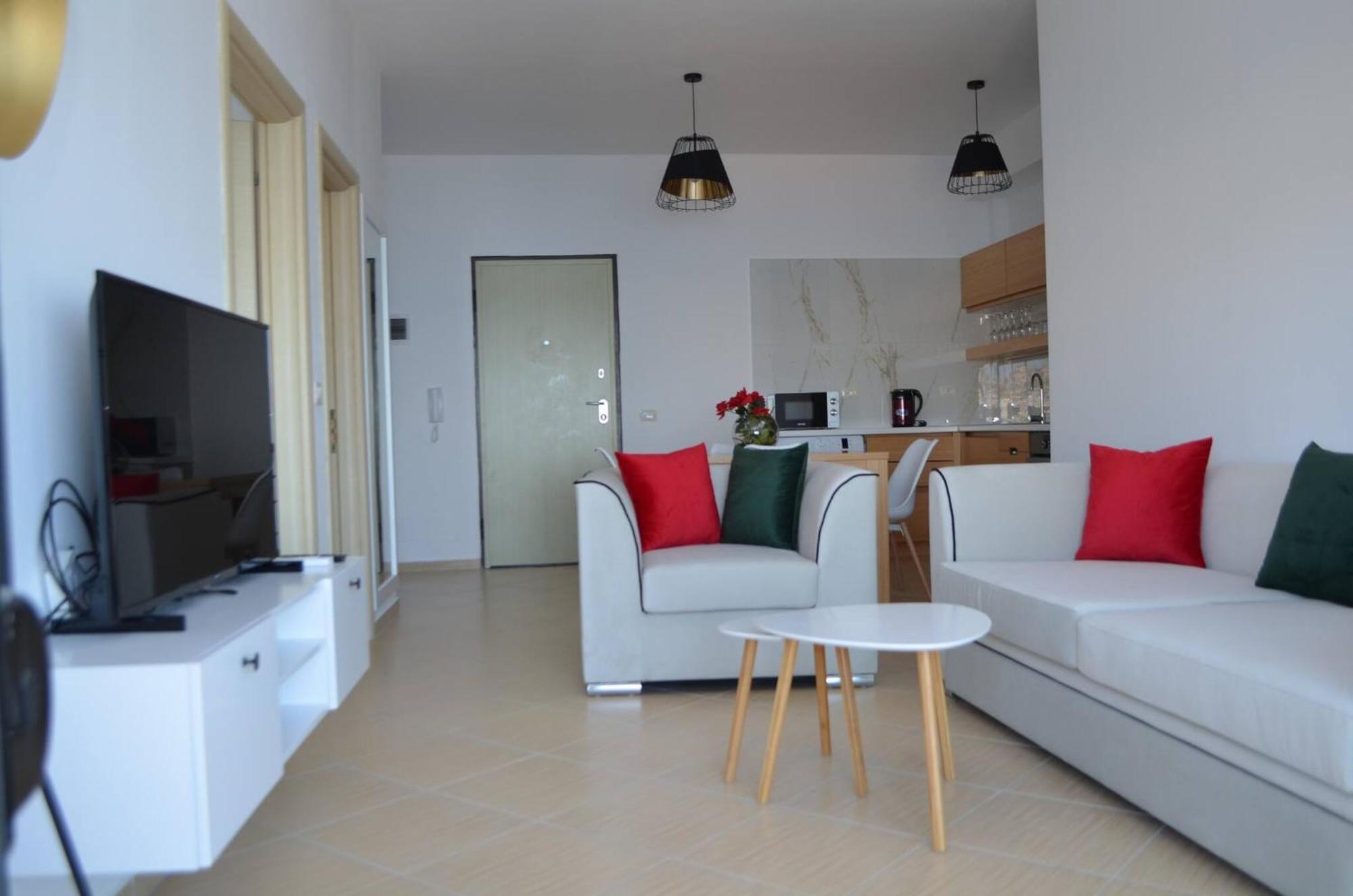 Ferienwohnung Sunset Tarraces Sarandë Exterior foto
