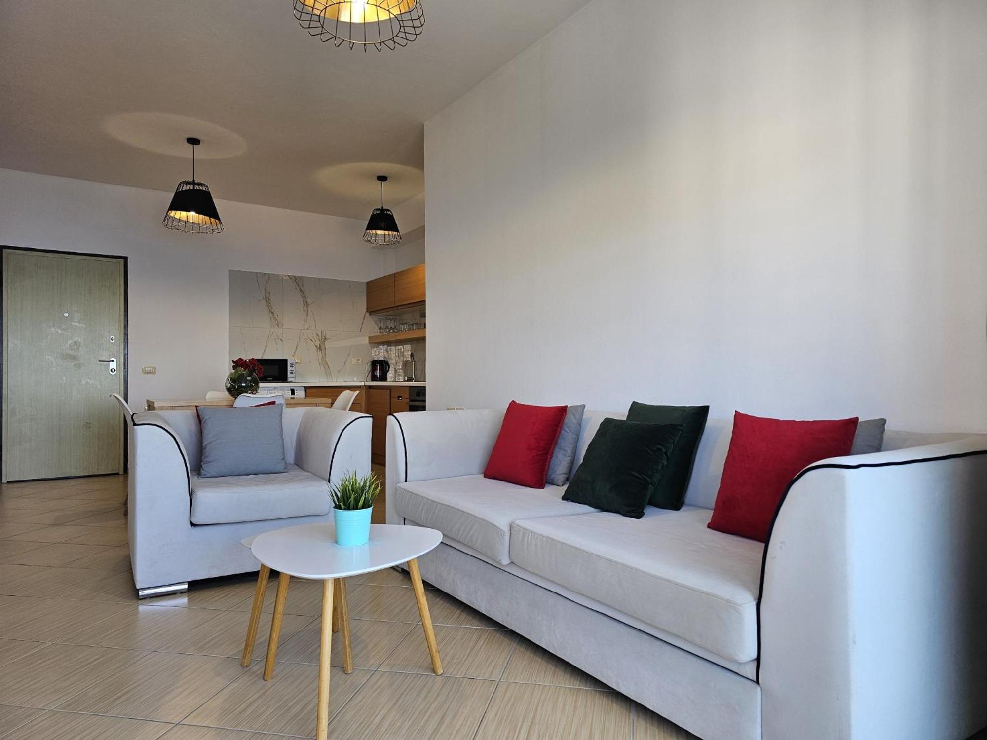 Ferienwohnung Sunset Tarraces Sarandë Exterior foto