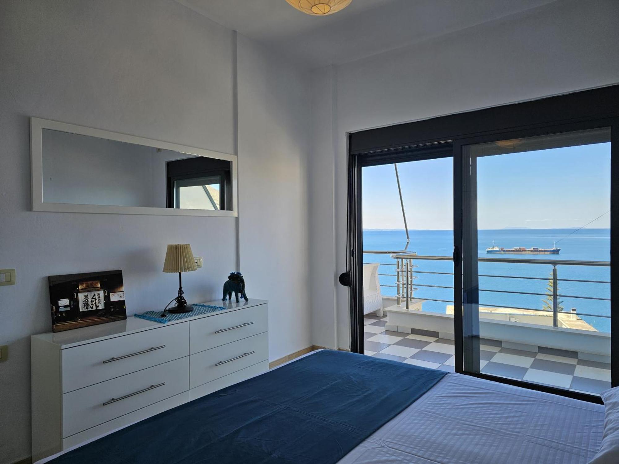 Ferienwohnung Sunset Tarraces Sarandë Exterior foto