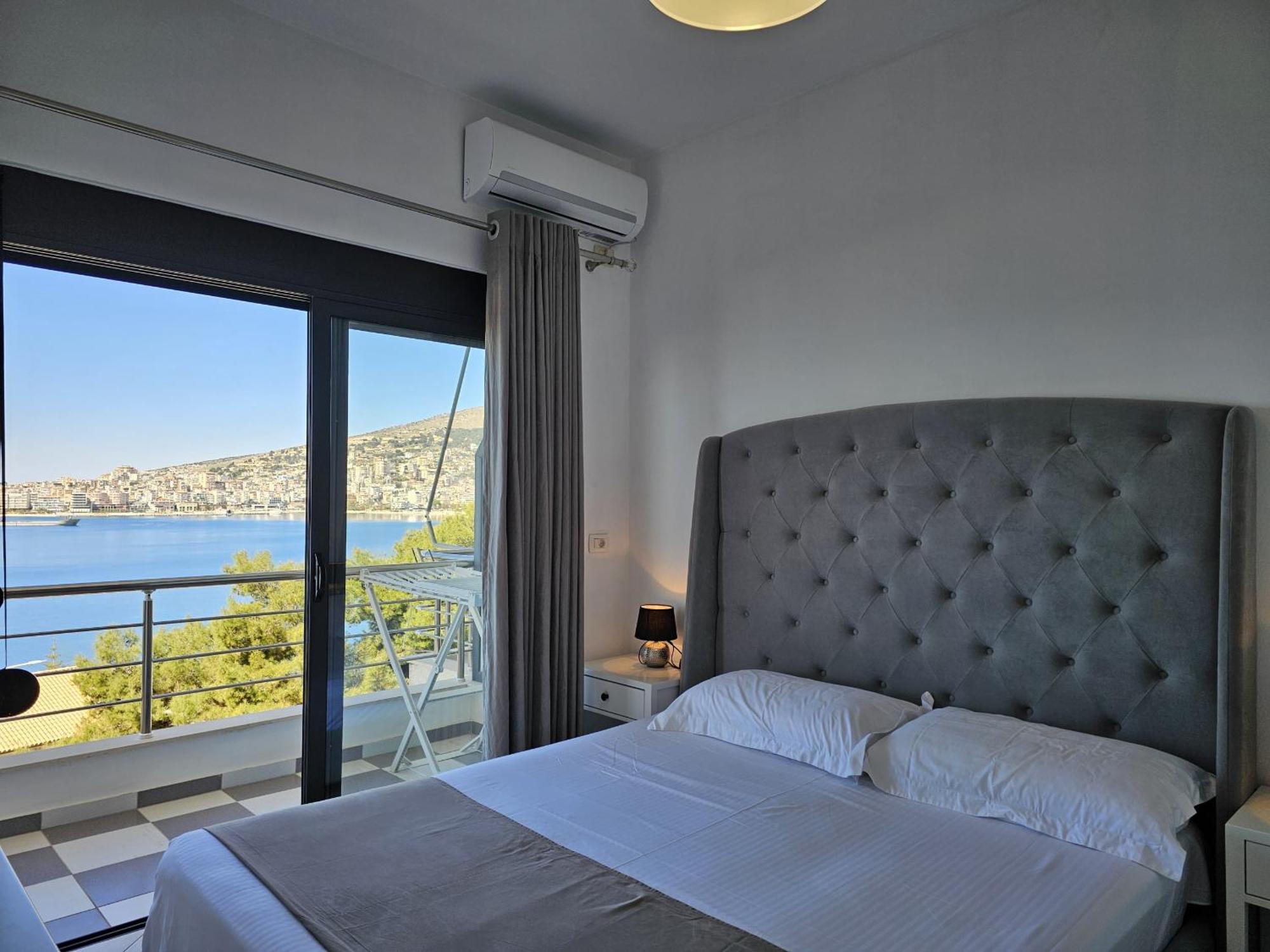 Ferienwohnung Sunset Tarraces Sarandë Exterior foto