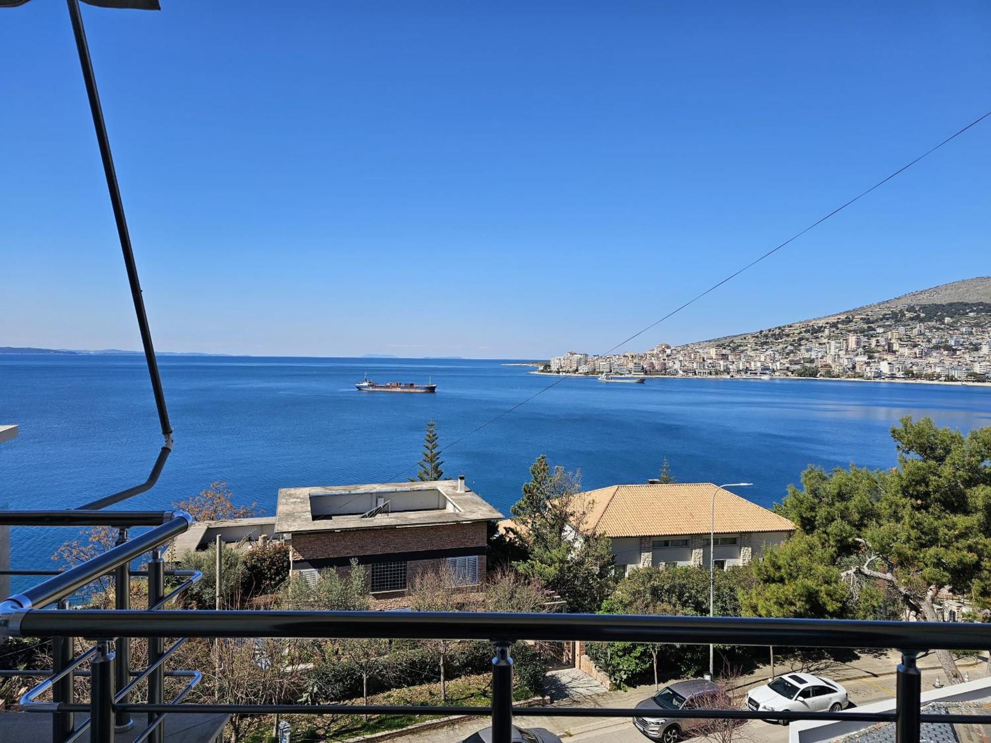 Ferienwohnung Sunset Tarraces Sarandë Exterior foto