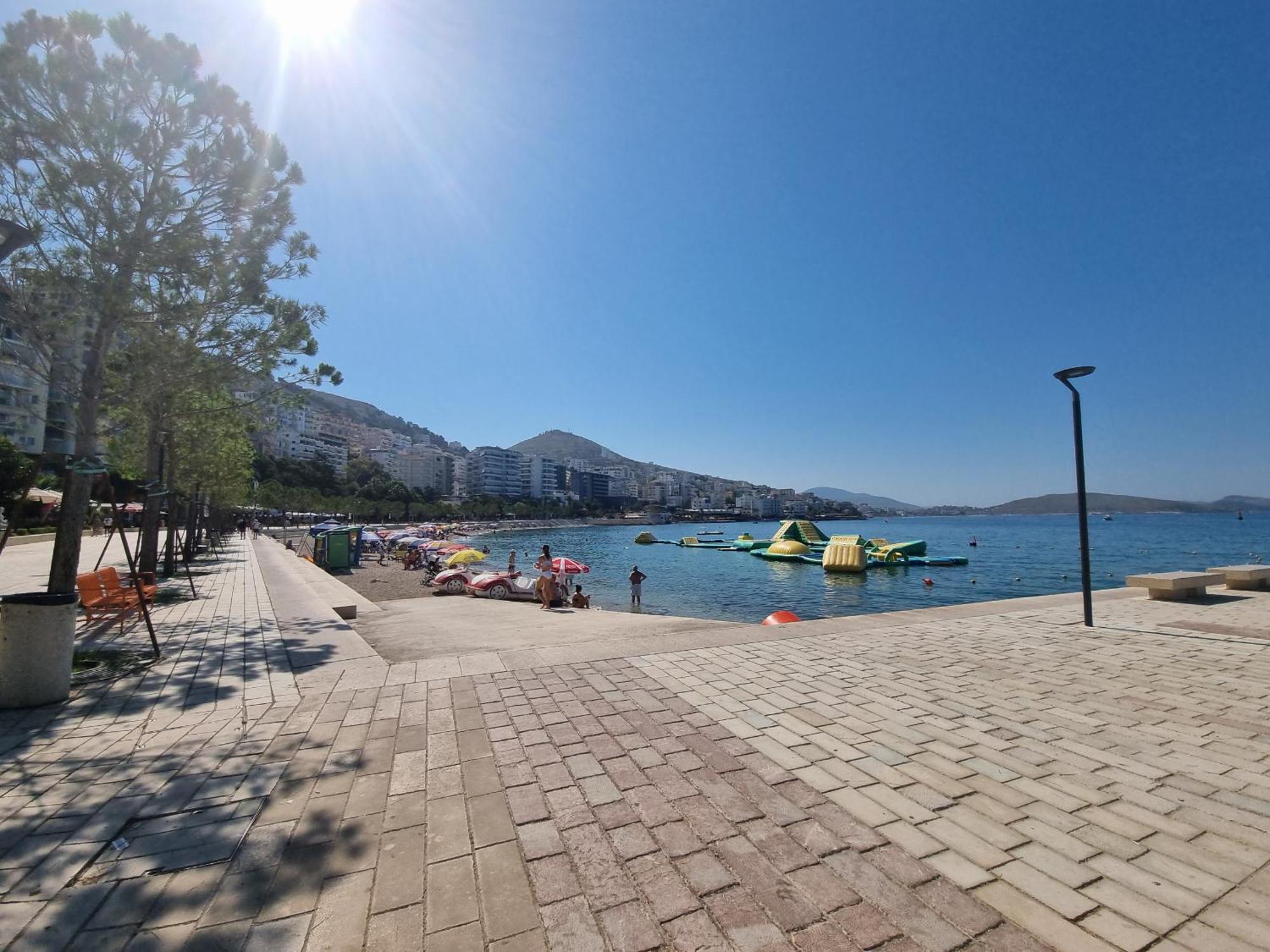 Ferienwohnung Sunset Tarraces Sarandë Exterior foto