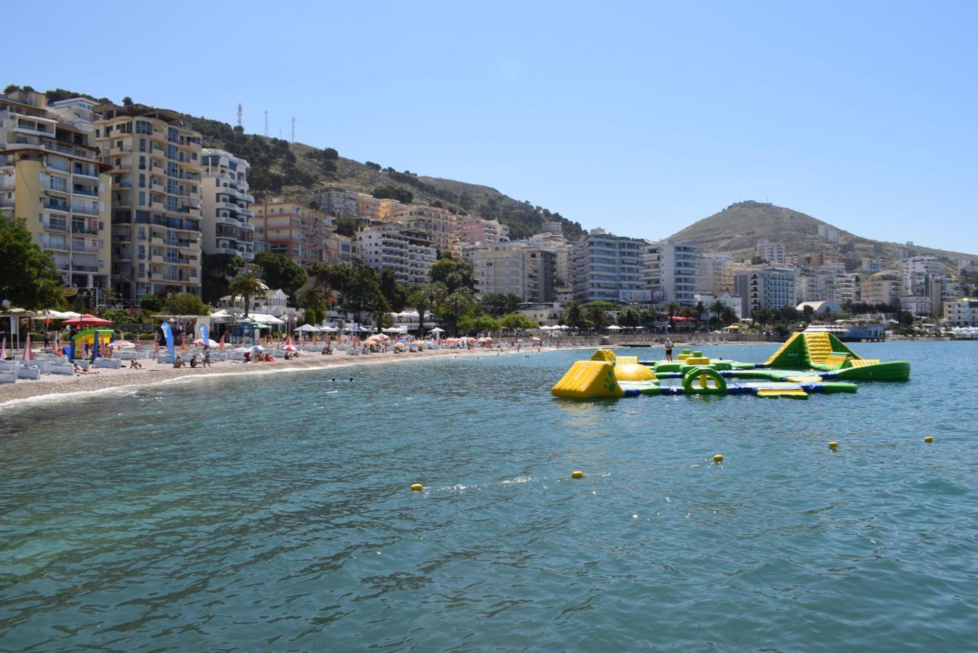Ferienwohnung Sunset Tarraces Sarandë Exterior foto